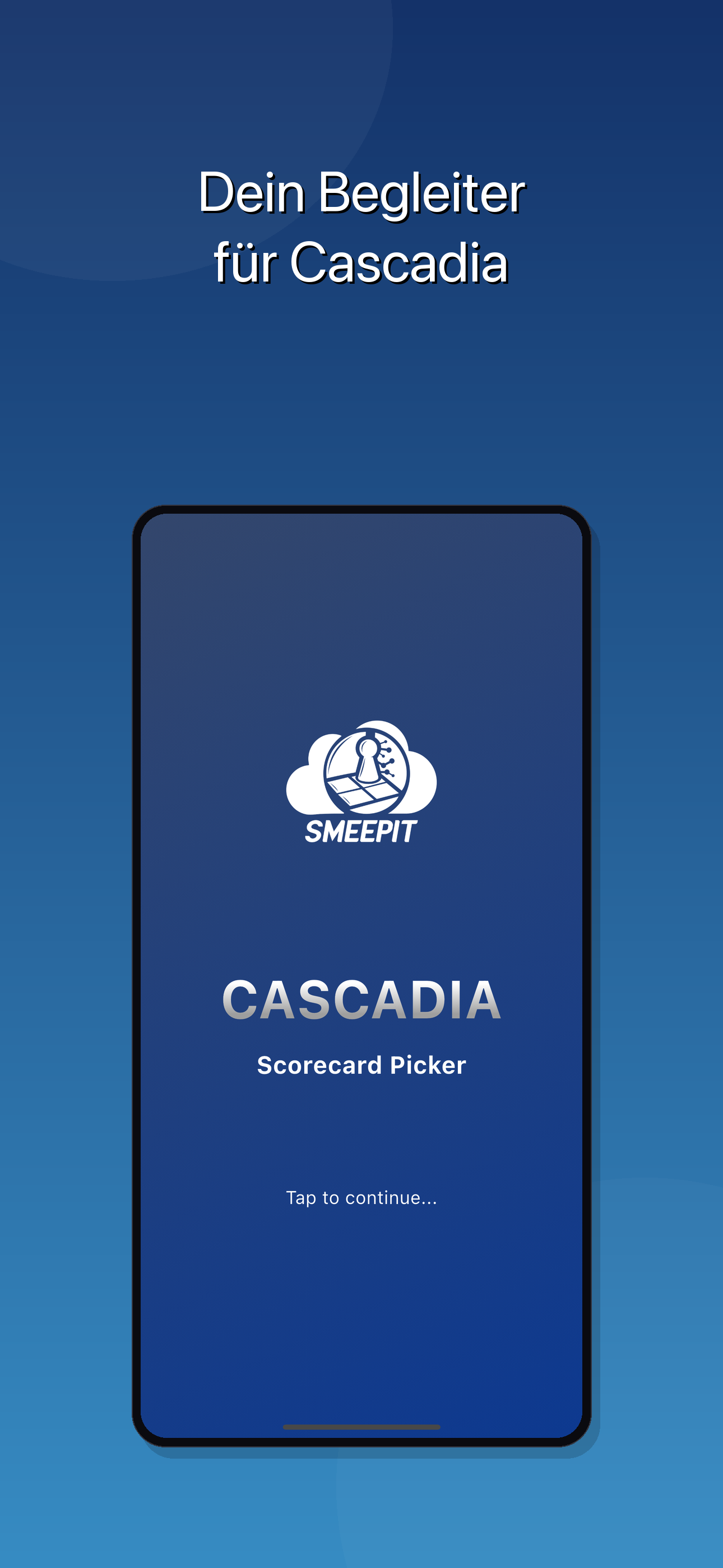 Willkommensbildschirm